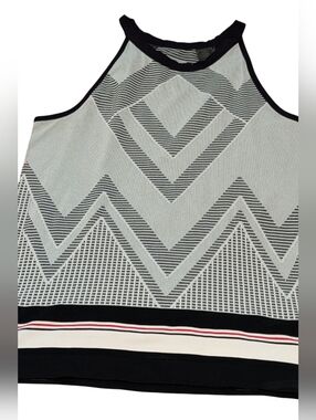 Athleta Chevron Tank Top 777511-00-2 Womens Size L